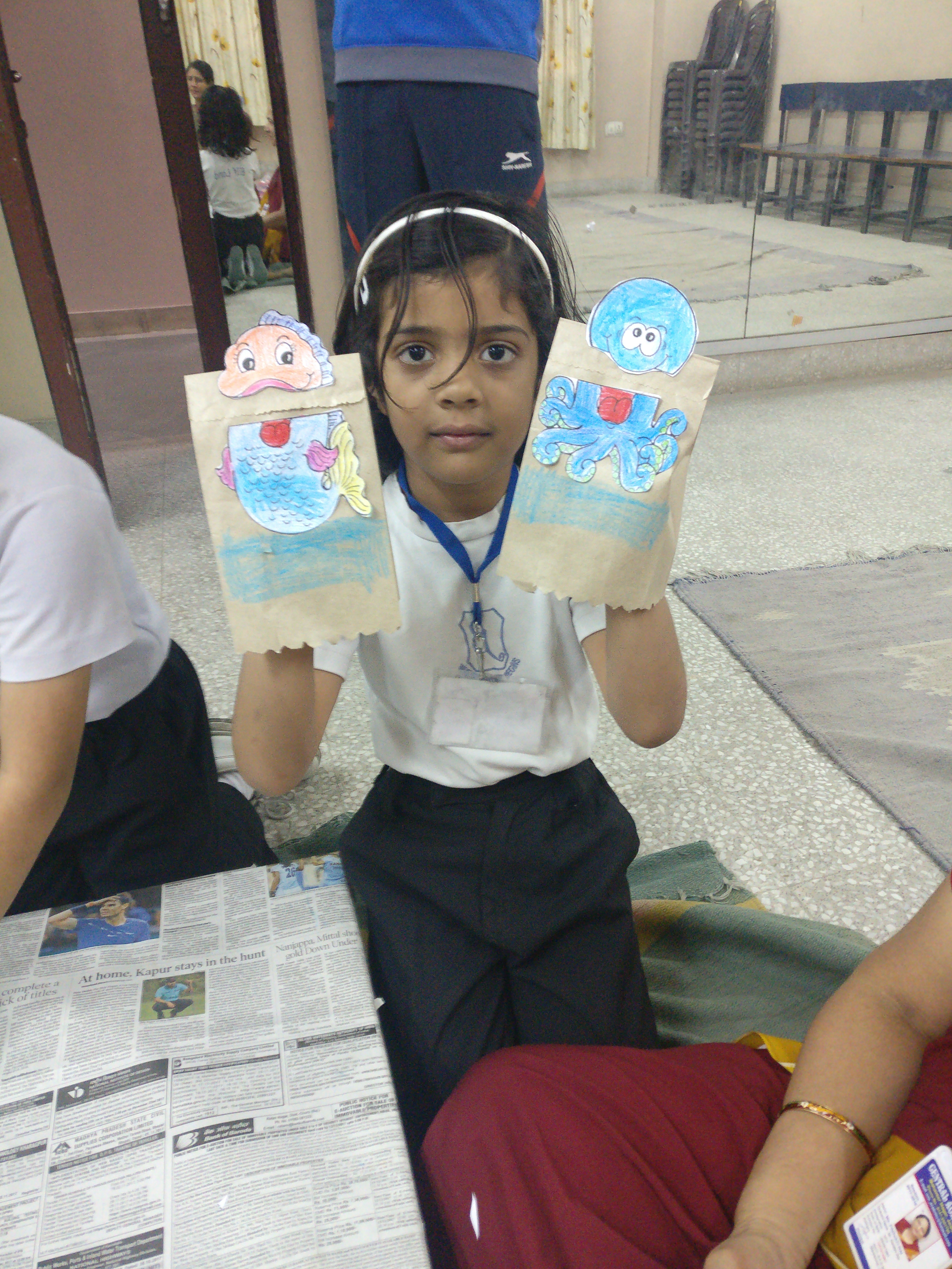 Story Tree session moment - learning through stories